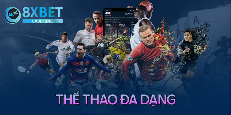 Các trò chơi cá cược thể thao hấp dẫn tại 8XBet Các trò chơi cá cược thể thao hấp dẫn tại 8XBet